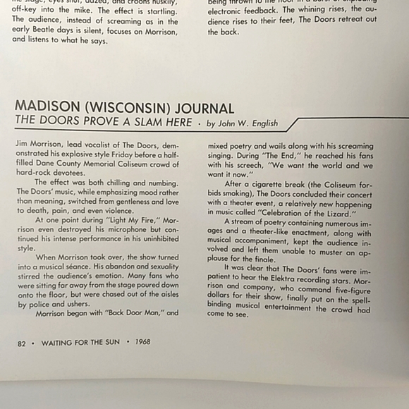 THE DOORS The Illustrated History 1983 Danny Sugerman First Printing - Picture 14 of 16